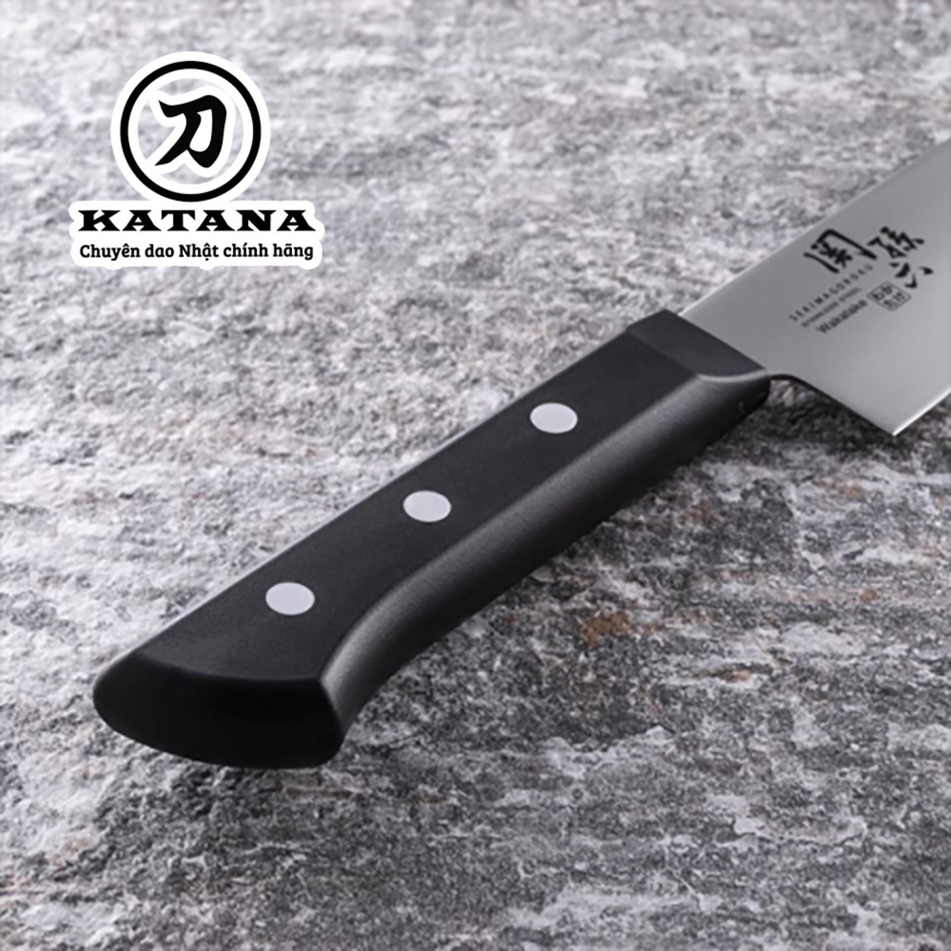 Dao bếp Nhật cao cấp KAI Wakatake Chef - Dao thái thịt cá AB5422 (180mm)
