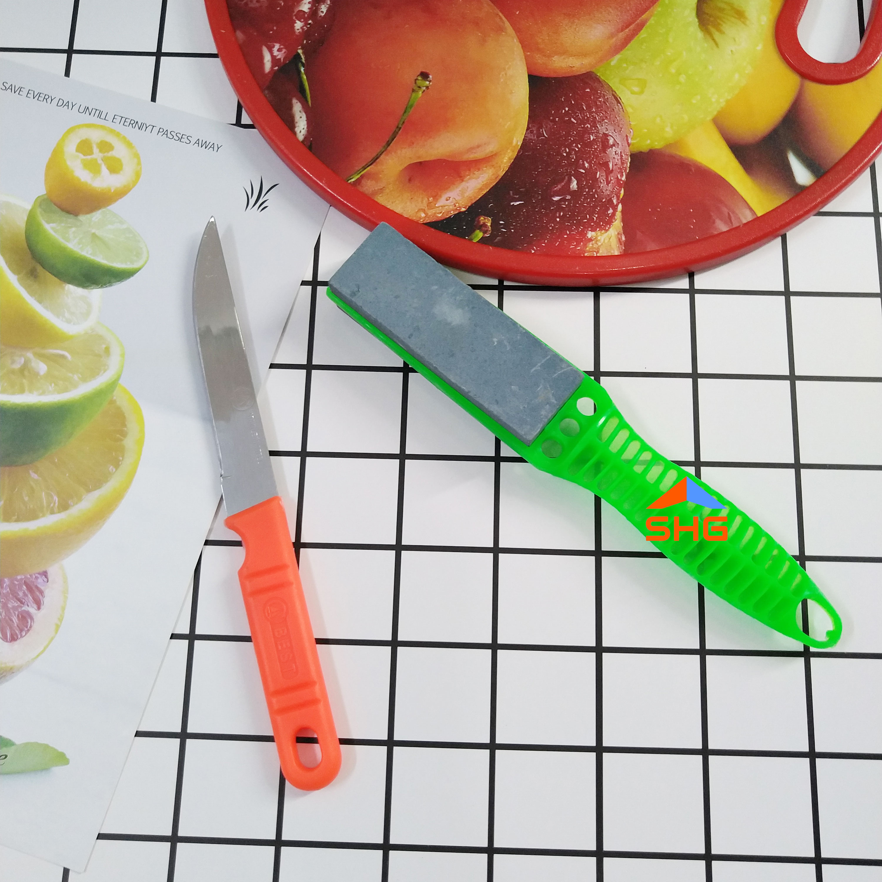 [HCM]( F MART GIÁ SỈ) DAO THÁI LAN CÁN CAM CẮT GỌT TRÁI CÂY