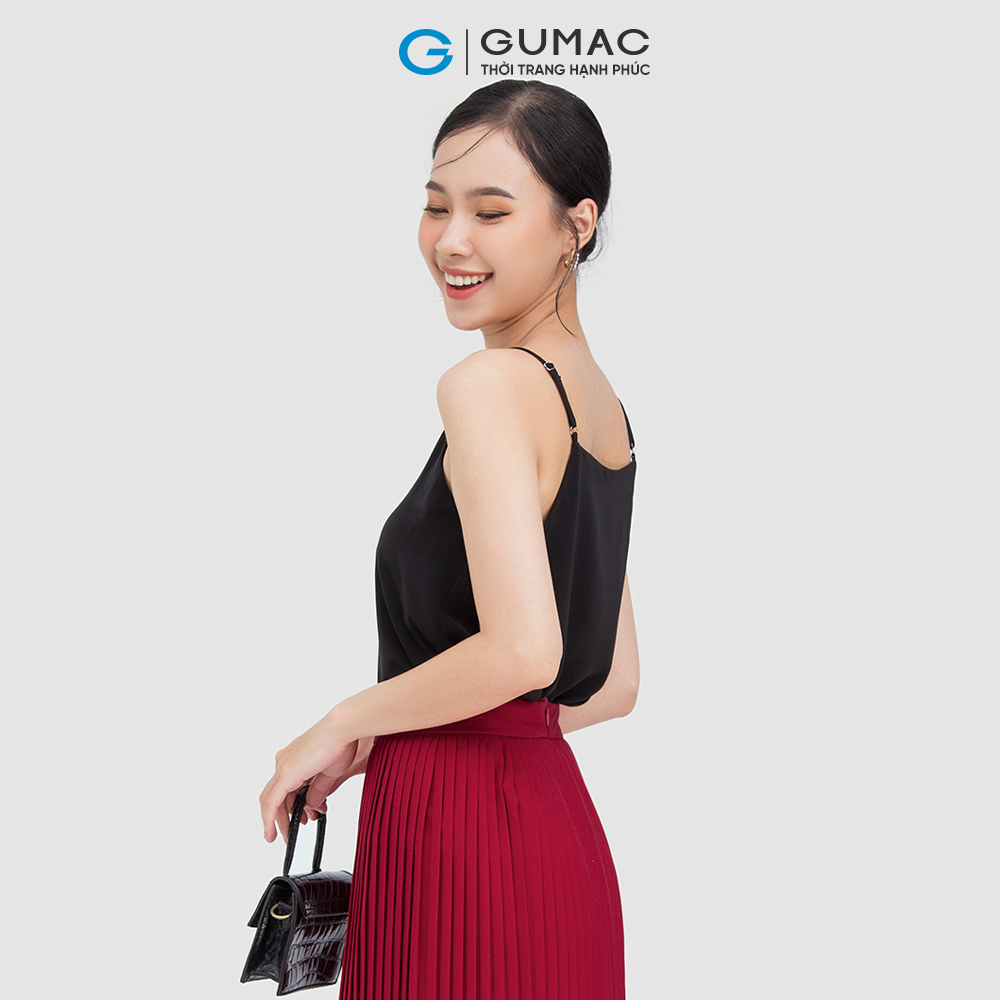 [15 - 17.5 | TẶNG QUÀ đơn từ 499K] Áo 2 dây cơ bản GUMAC AC06029