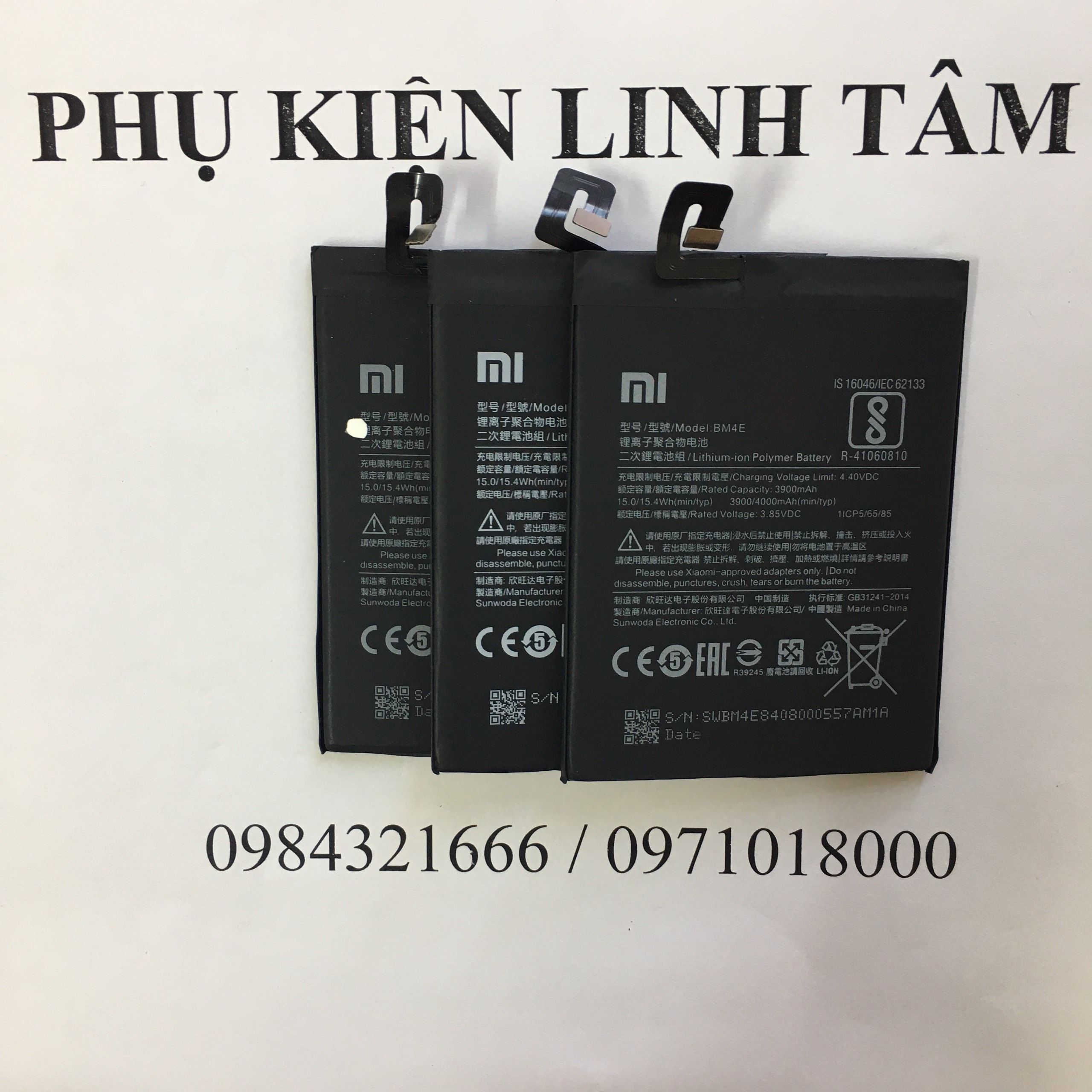 Pin xiaomi pocophone f1 bm4e