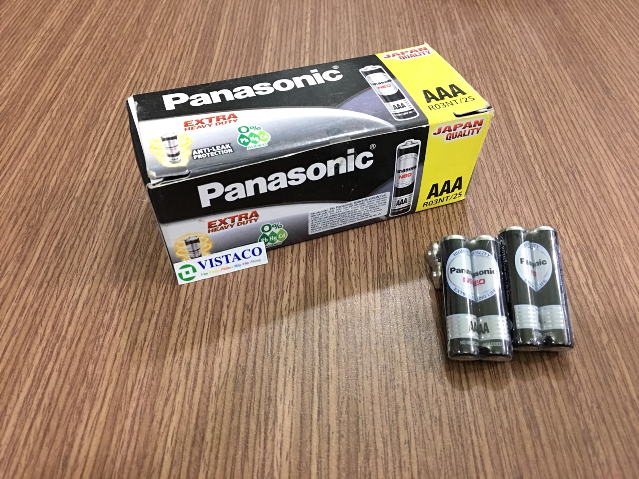 Pin Panasonic - R03NT/2S (AAA) đũa