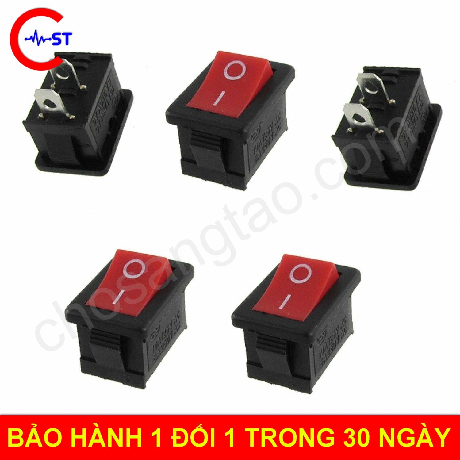 Công Tắc Bập Bênh KCD1-101 6A 250V 2 Chân