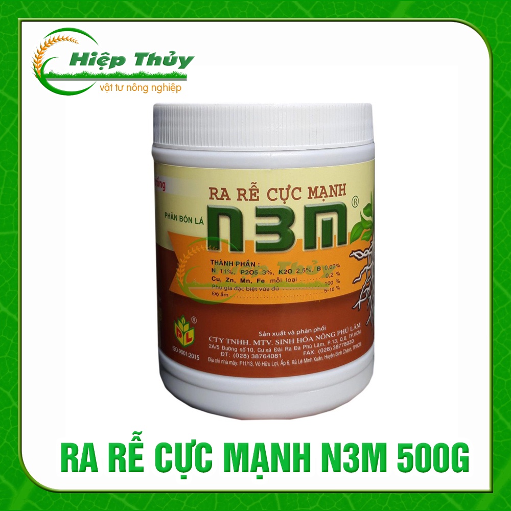 Phân bón Ra rễ cực mạnh N3M 500g