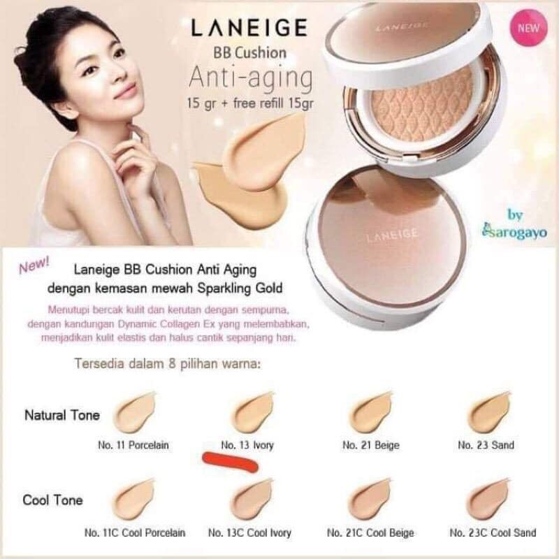 Phấn nước Laneige BB Cushion Pore Control