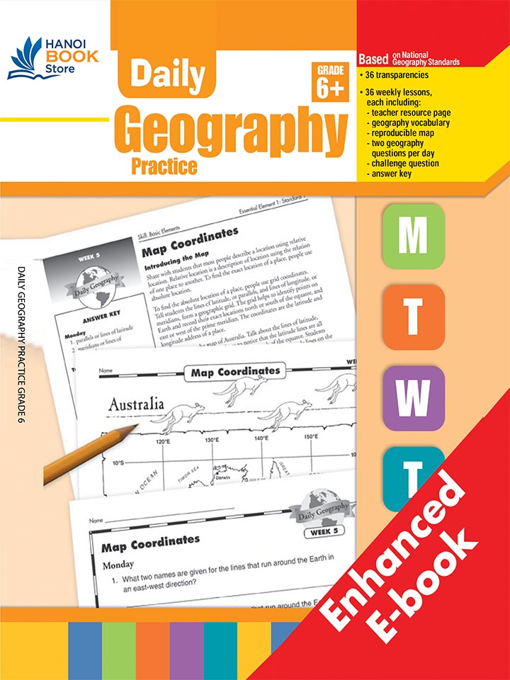 Daily geography practice grade 1-6 - hanoi book store