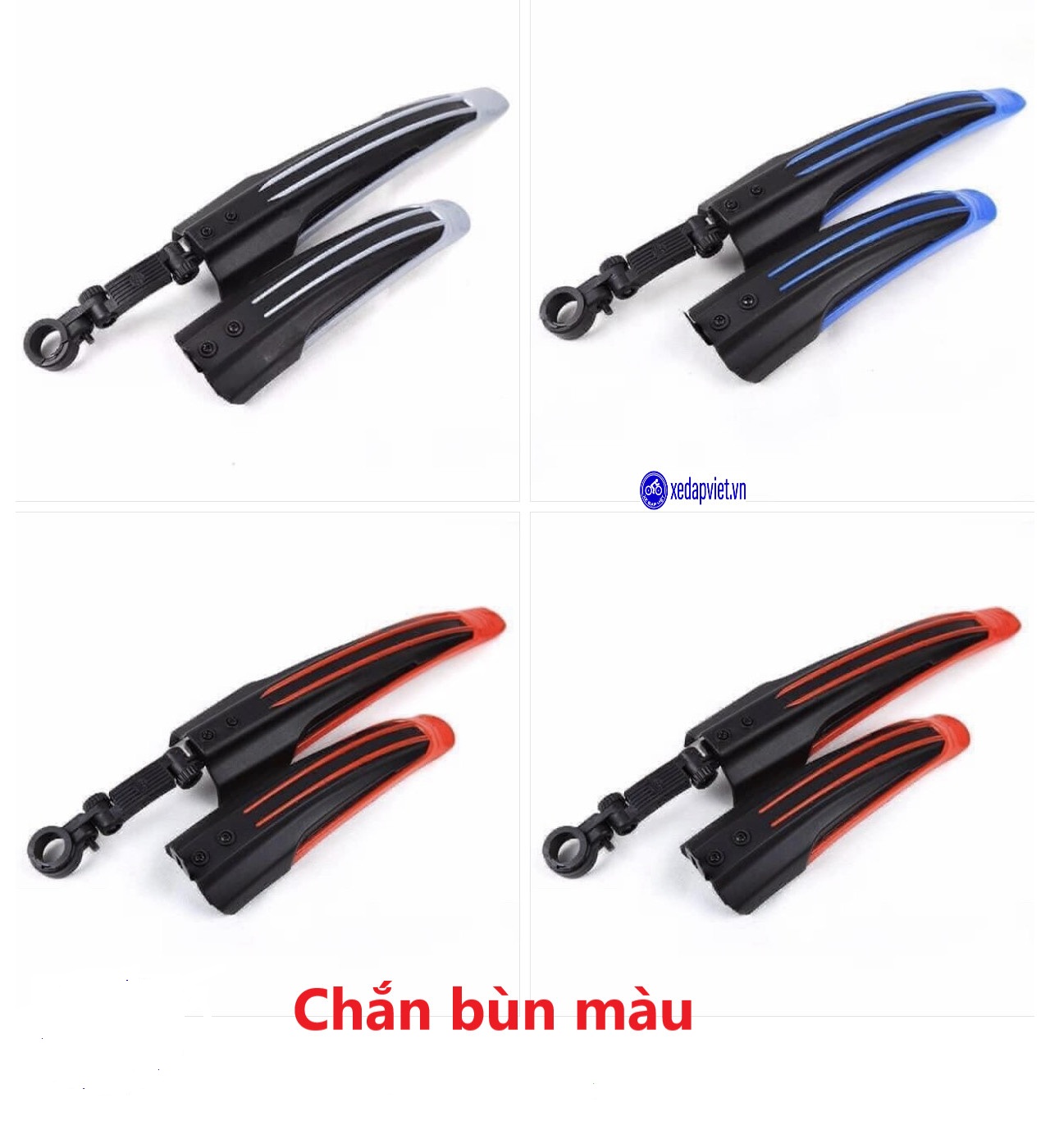 Chắn bùn sọc màu xe đạp thể thao