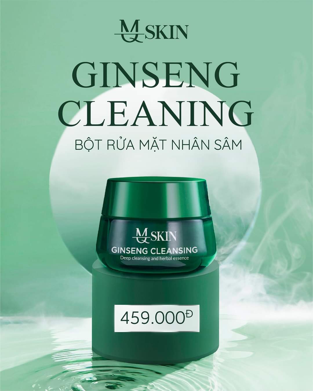 Bột Rữa Mặt Nhân Sâm Mq Skin 50g