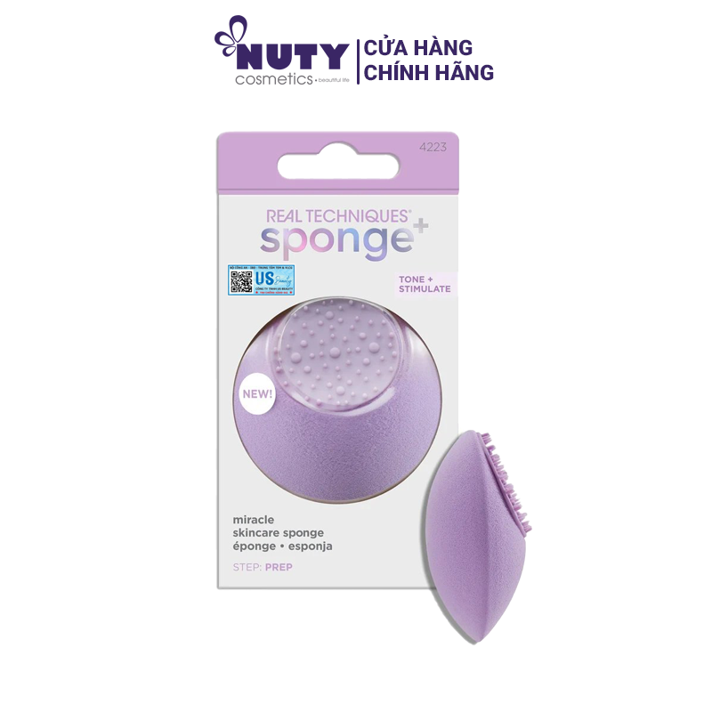 Bông Mút Dưỡng Da Real Techniques Miracle Skincare Sponge