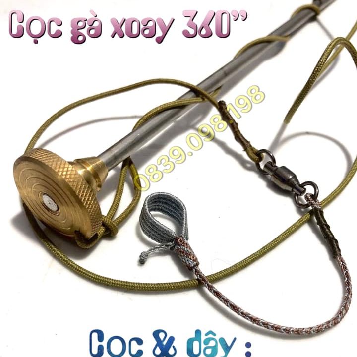 [HCM]CỌC CẤM MỒI GÀ RỪNG ( MẨU THÁI )