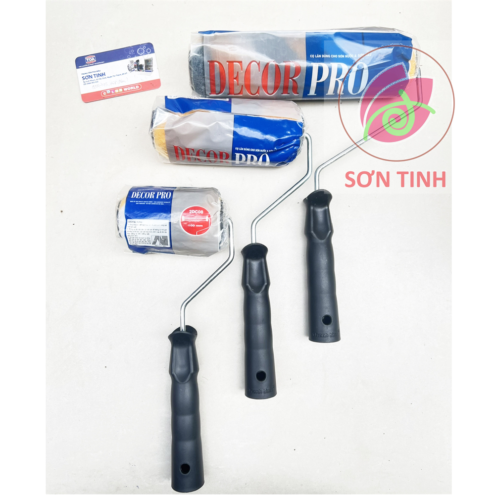 Cọ lăn Decor Pro 3 màu 100MM 150MM 230MM - Thanh Bình