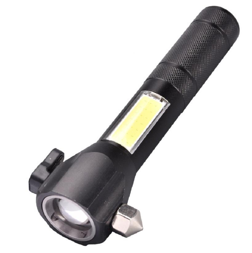 [HCM]Đèn pin cứu hộ T6 đa chức năng