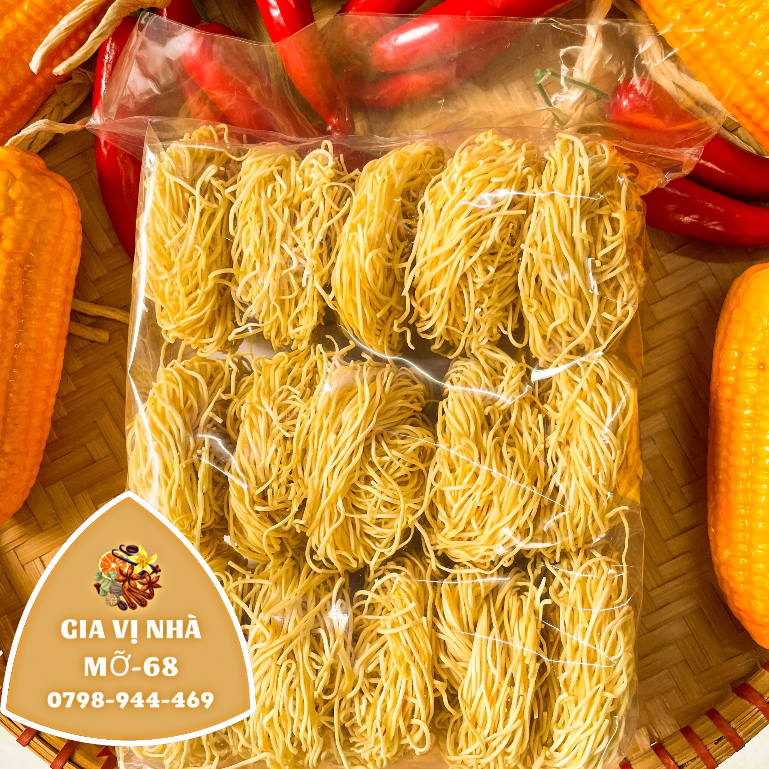 MÌ TRỨNG (MÌ HỘT GÀ )ĐỨC KÝ -LOẠI 1KG