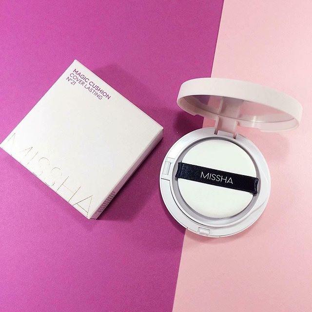 Phấn Nước Missha Magic Cushion Cover Lasting SPF50+ Pa+++