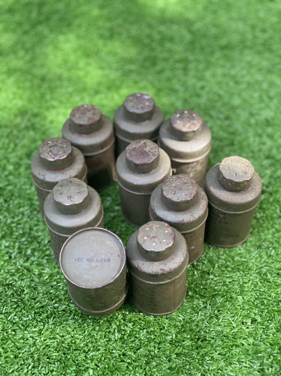 Chai phấn Foot Power USA , Hộp phấn Mỹ