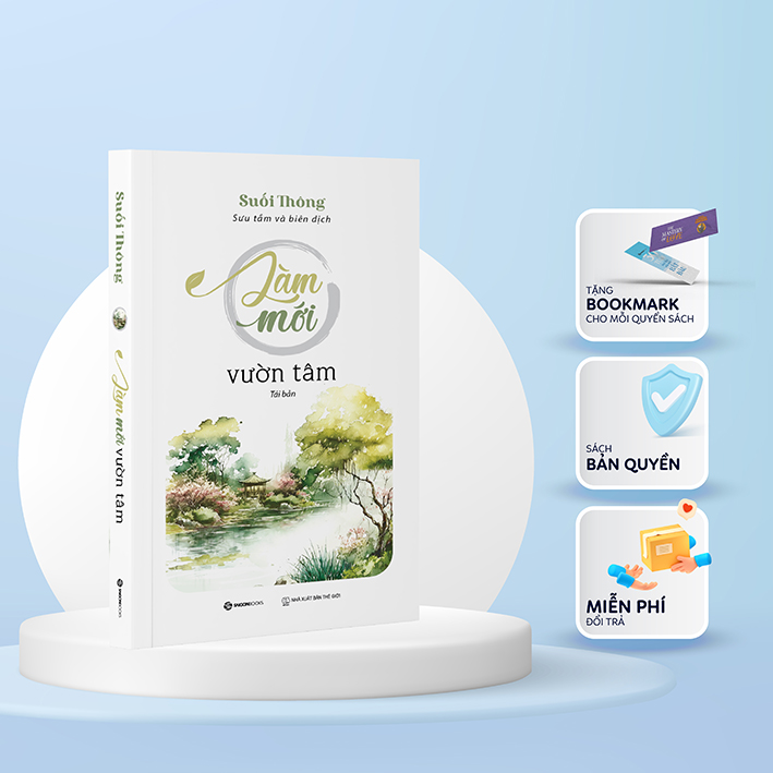 Sách - làm mới vườn tâm - tác giả suối thông