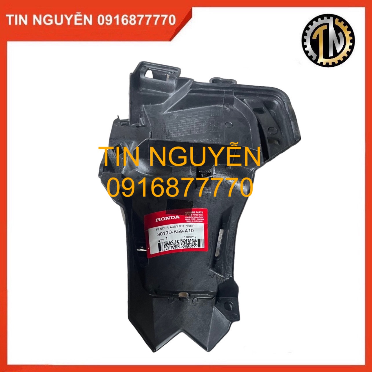 Dè chắn bùn vario click 125/150 đời 2015 - nay chính hãng honda