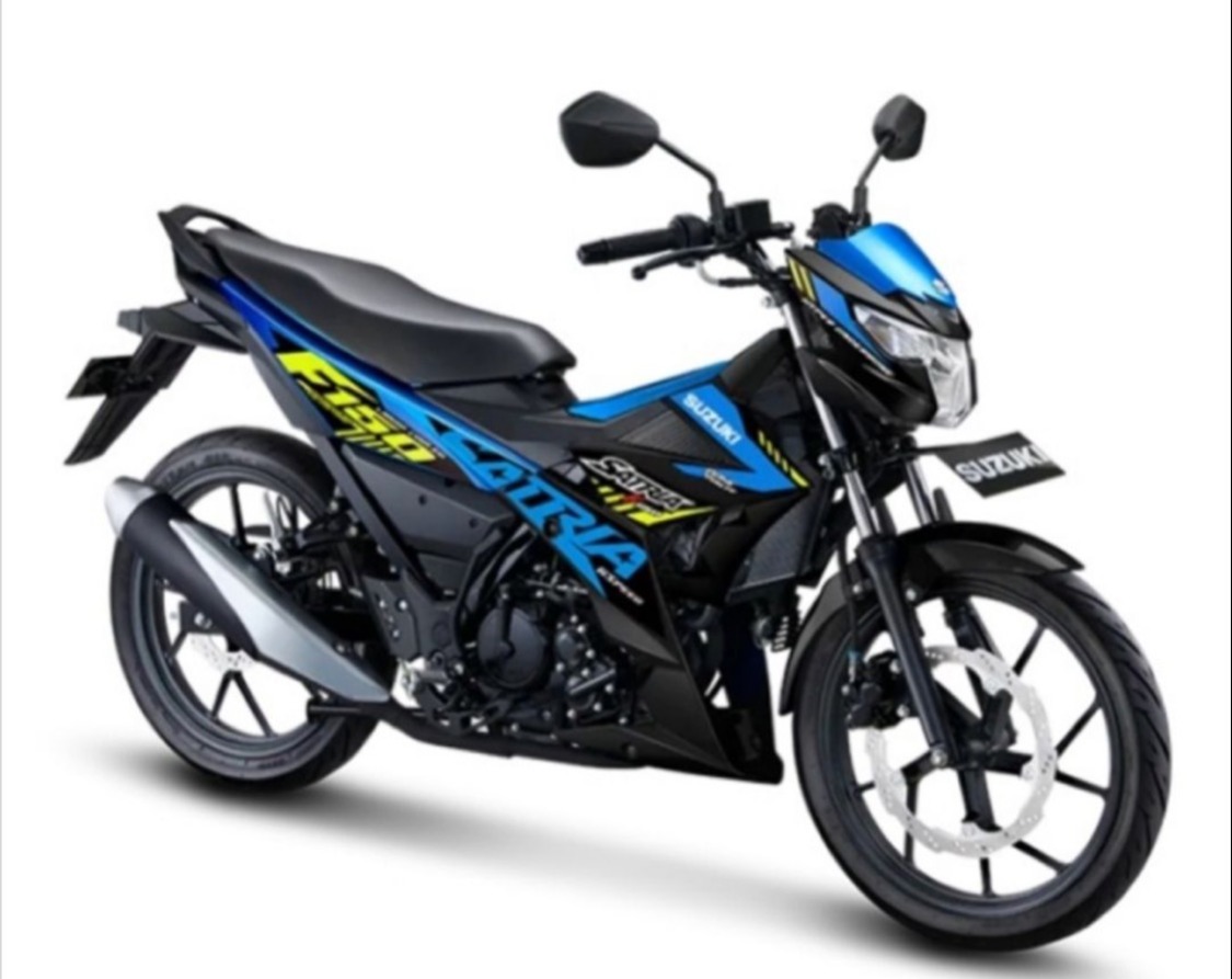 Tem rời satria fi 2021 xanh đen