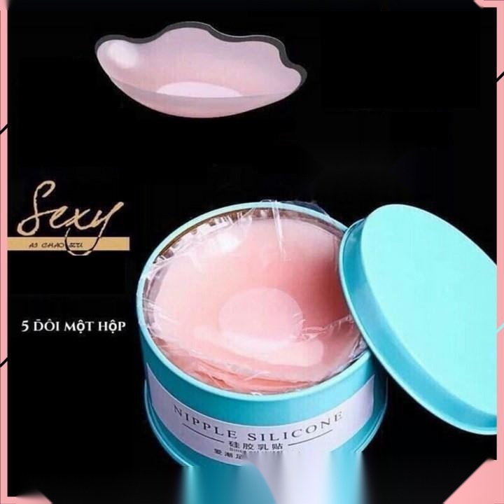 miếng dán ngực ❤️ dán ngực Silicon dùng lại được nhiều lần