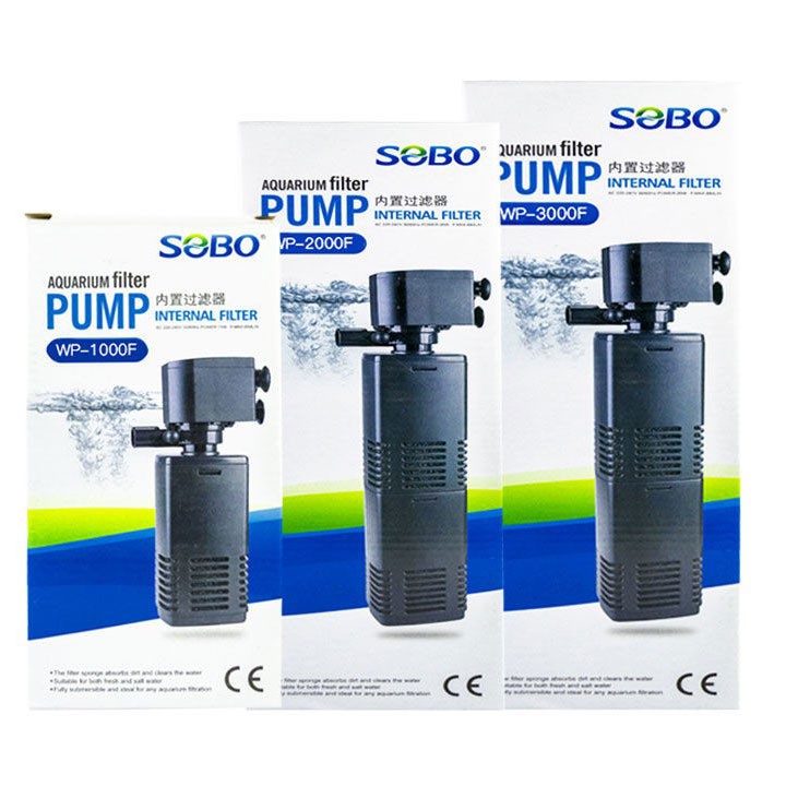 Máy lọc bể cá cảnh chìm sobo wp 2000f
