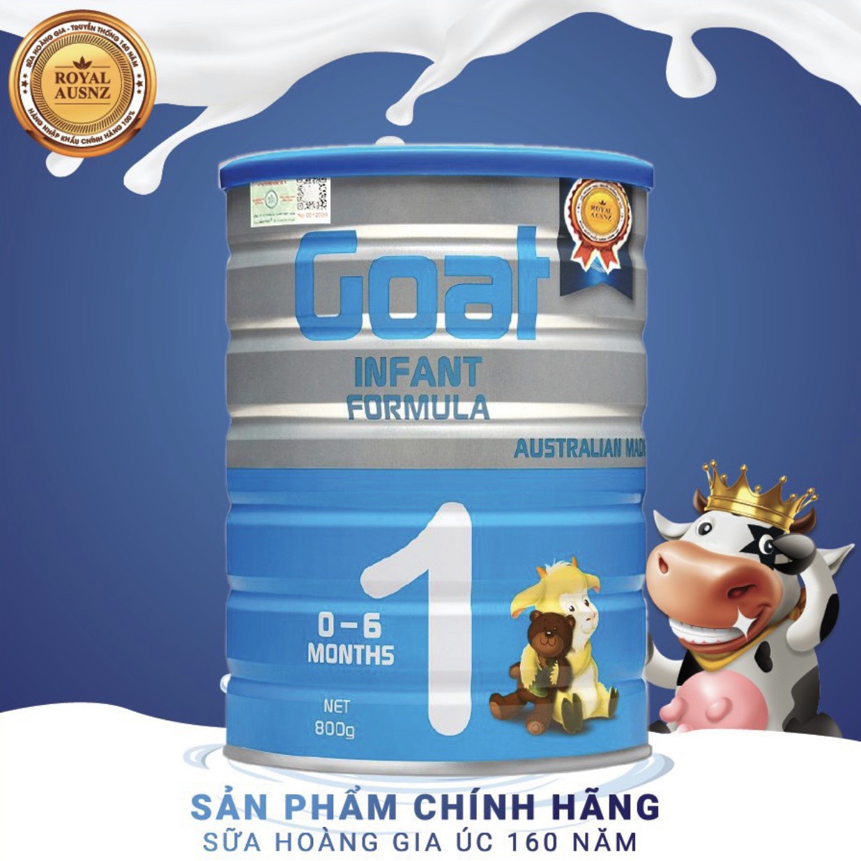 Sữa Hoàng Gia Úc Goat Infant Formula 1