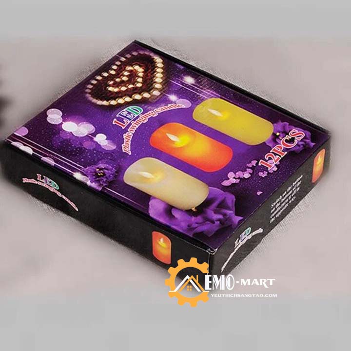 Nến điện tử sinh động mini
