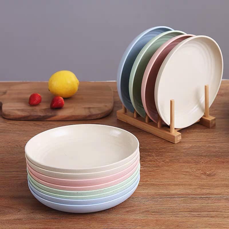 Set 4 đĩa lúa mạch size 20 siêu to khổng lồ