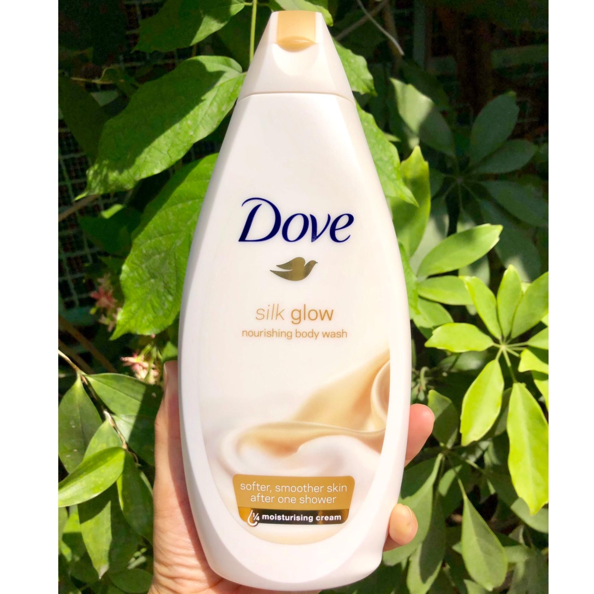 Sữa Tắm Dưỡng Ẩm Dove Đức - Silk Glow 500ml