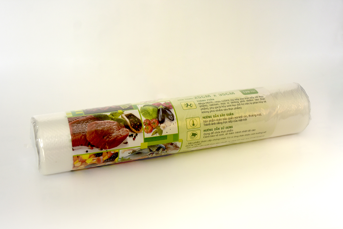 01 cuộn túi đựng thực phẩm (120 túi)