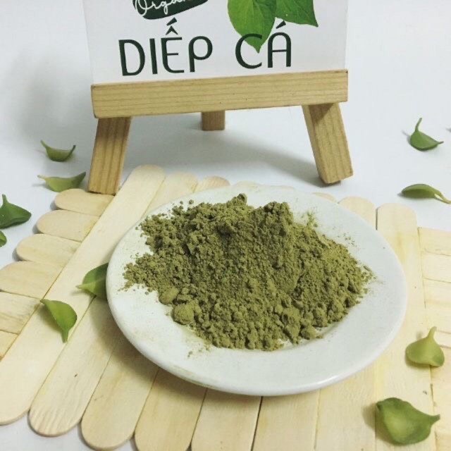 Bột Diếp Cá Nguyên Chất -T.r.i mụn-mát da