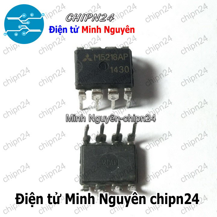[1 con] (DIP) IC M5218 DIP-8 (M5218AP M5218A 5218A) - HH004250