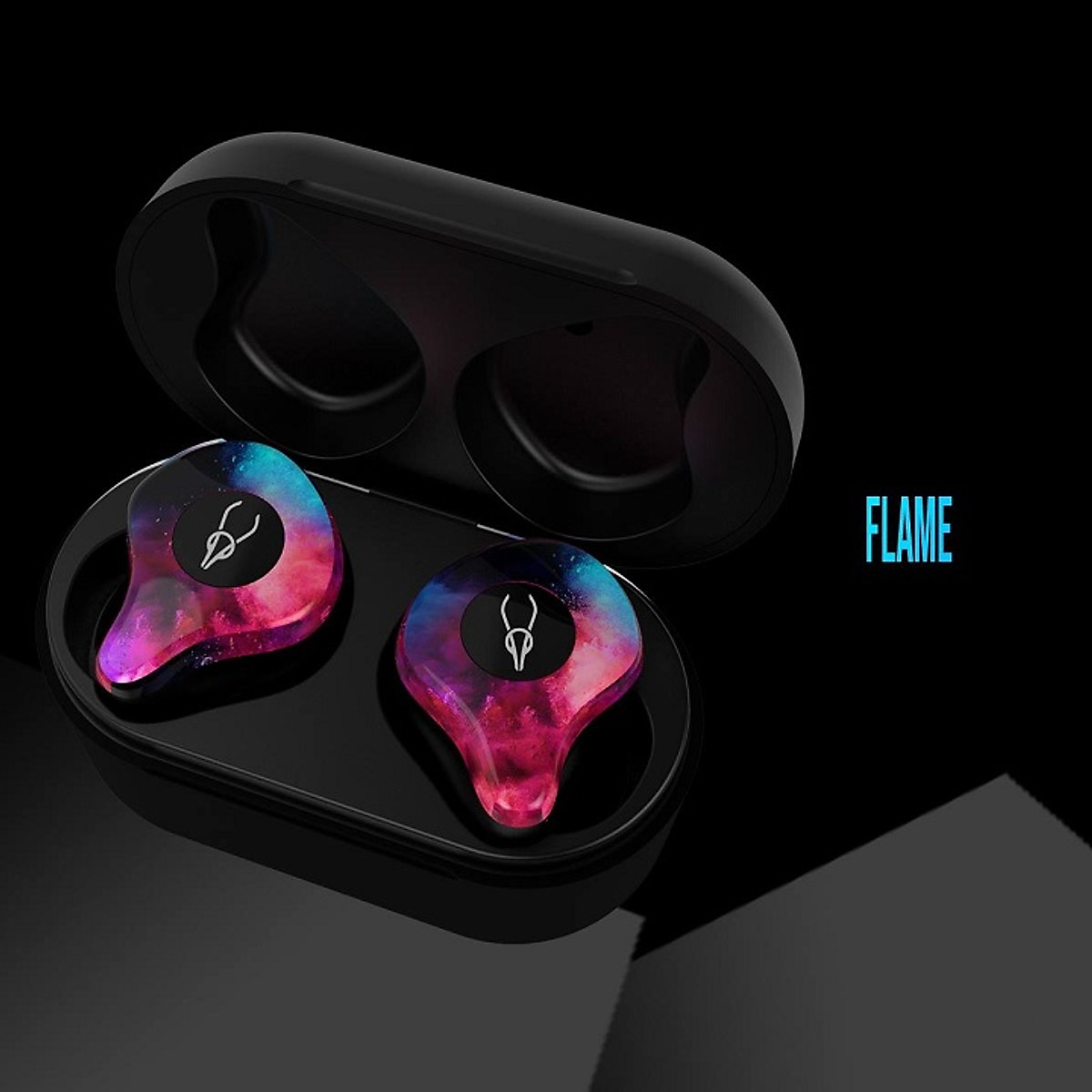 Tai Nghe Bluetooth Sabbat x12 Pro True Wireless Thiết Bị Công Nghệ Mới (lửa hồng)