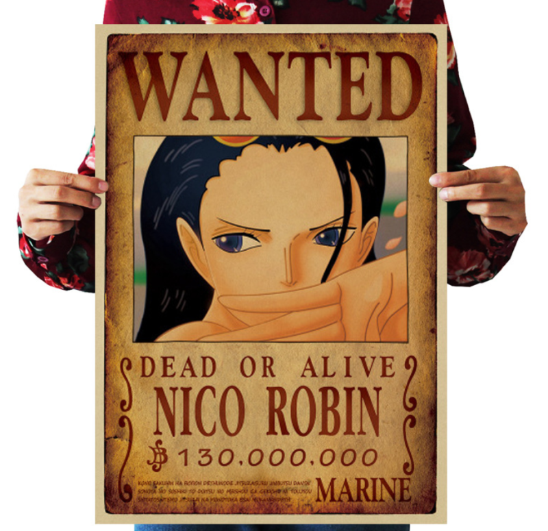 Mua Poster truy nã Luffy Mũ Rơm (Timeskip) - One Piece