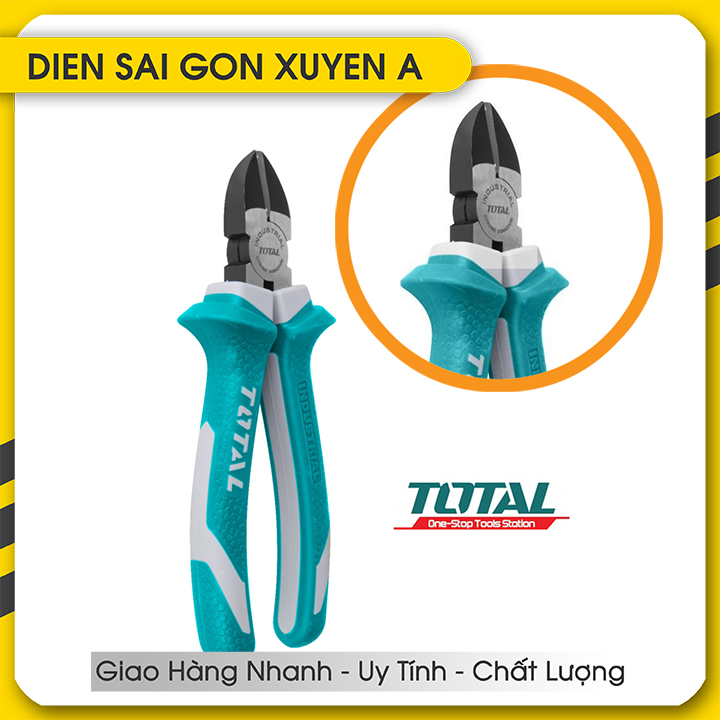 Kềm kìm cắt 6 inch total tht230606 - điện sài gòn xuyên á