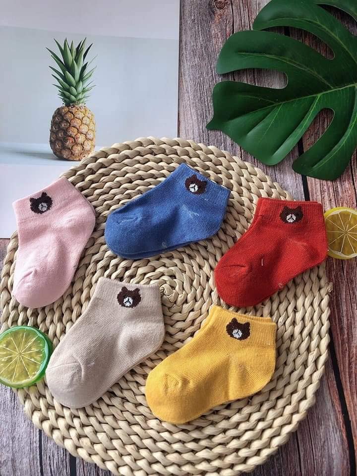 Set 10 đôi tất vớ Gấu cho bé