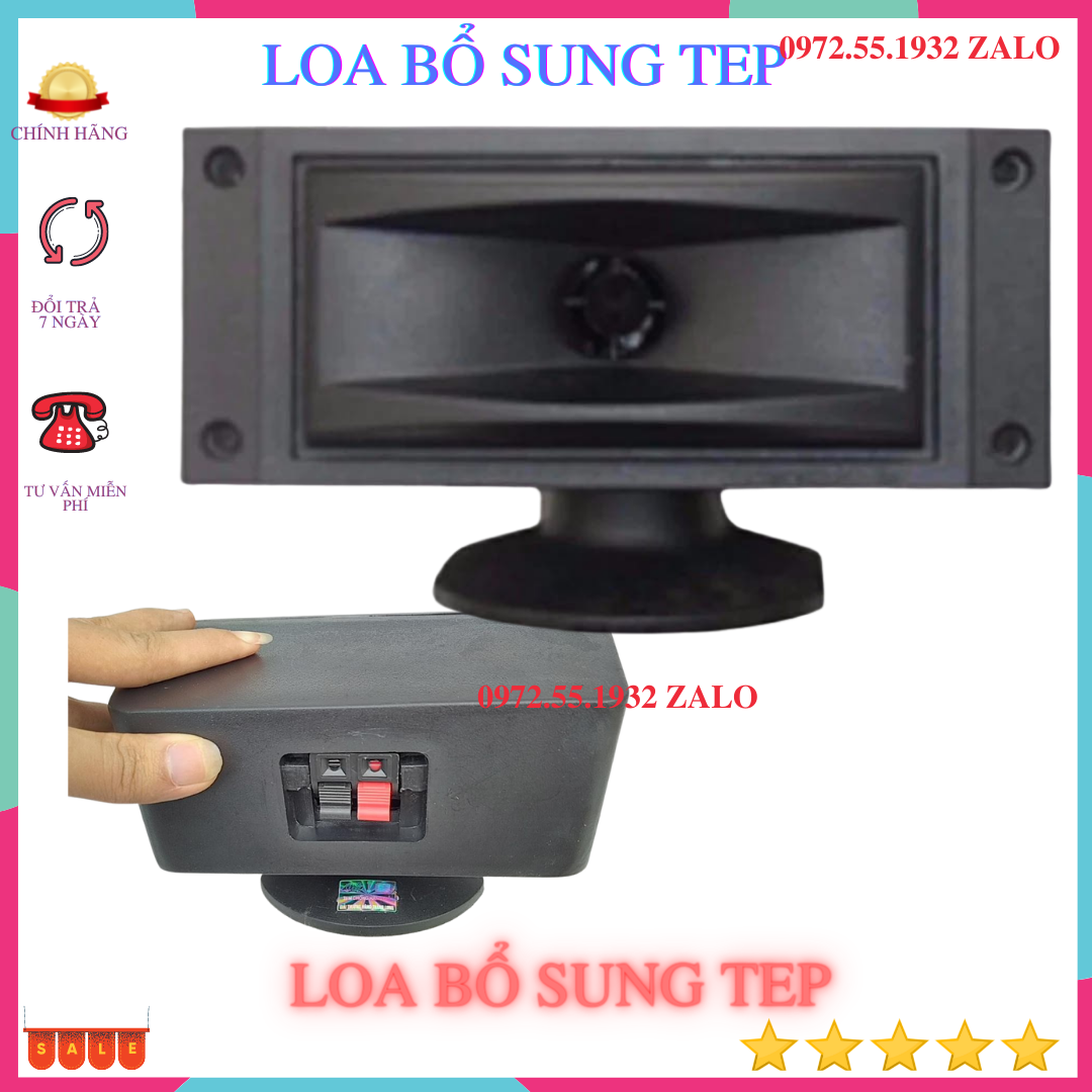 Loa treble rời mặt chữ nhật công suất 200w củ 250 cao cấp- 1ĐÔI