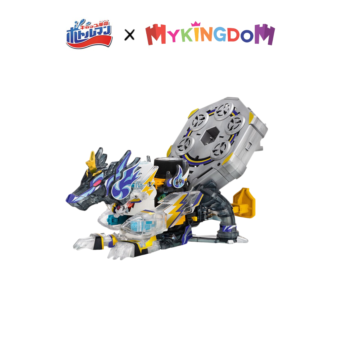 Đồ chơi bottleman robot nắp chai raijin lôi thần 175810
