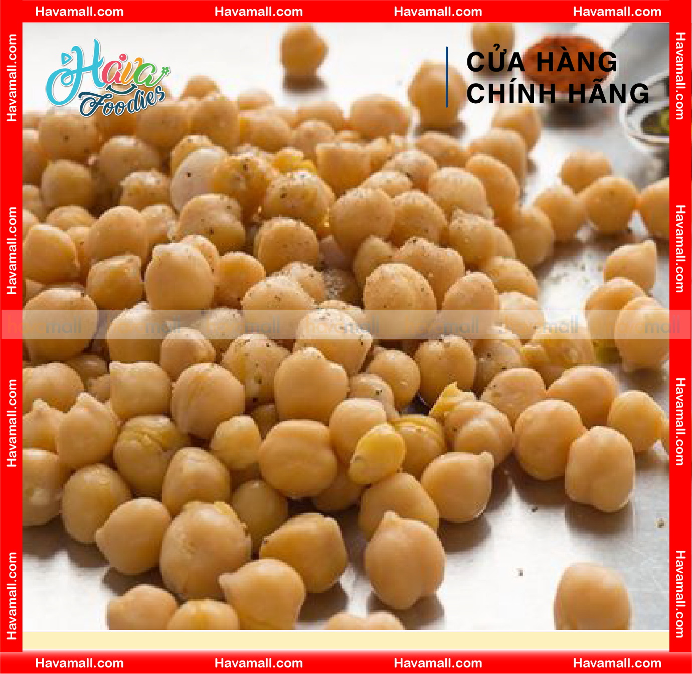 [HOÀN TIỀN MAX 10%]Đậu Gà Trắng Havafoodies – White Chickpeas