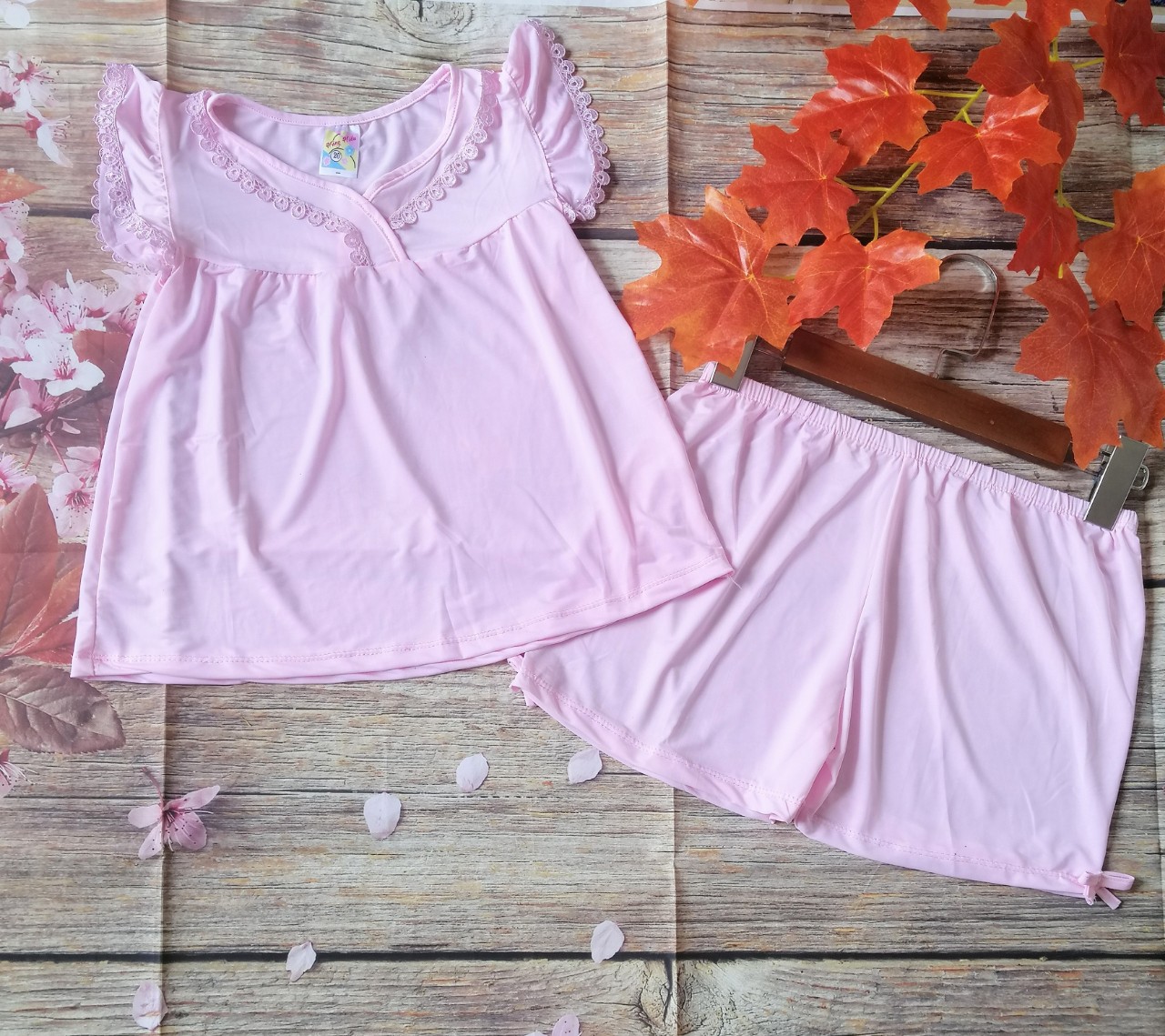 8-18kg Đồ bộ thun lạnh cánh tiên cho bé gái, đồ bộ bé gái NOVA SHOP 109