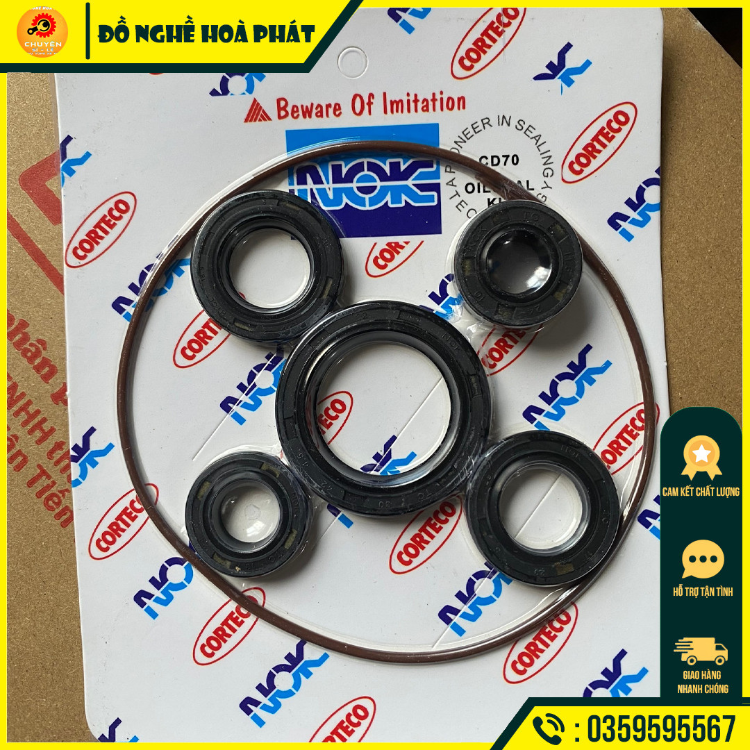 Dream wave engine seal, 6 PCs NOK imported electric tray cover for dream wave