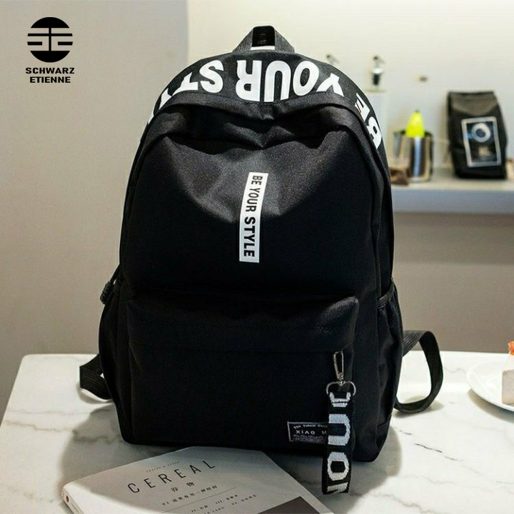SCHWARZ ETIENNE Fashion canvas backpack trend travel backpack school backpack