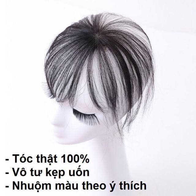 MÁI THƯA 3D TÓC THẬT - CÓ DA ĐẦU