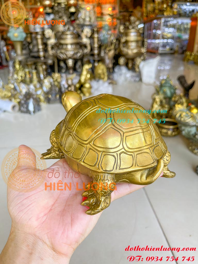 Tượng Rùa Bằng Đồng Trấn Trạch Phong Thủy Đủ Các Cỡ