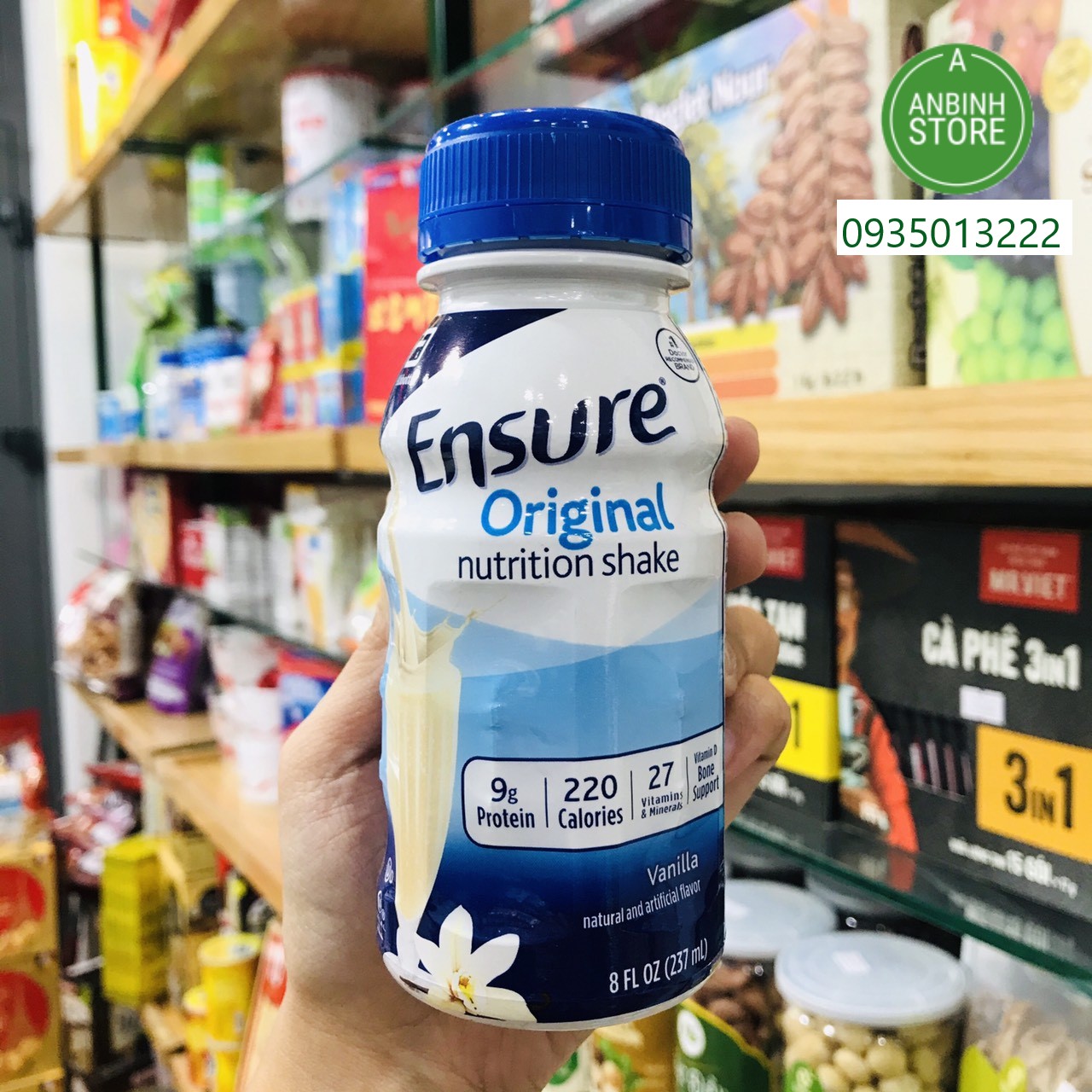 Date 05/2026 Combo 6 Chai Sữa Ensure nước Mỹ 237ml