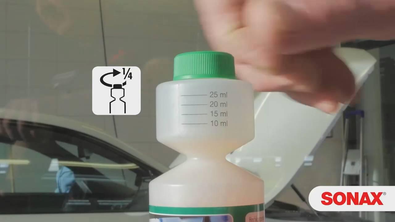 Nước rửa kính đậm đặc  Sonax Clear View 1:100 Concentrate 250ml