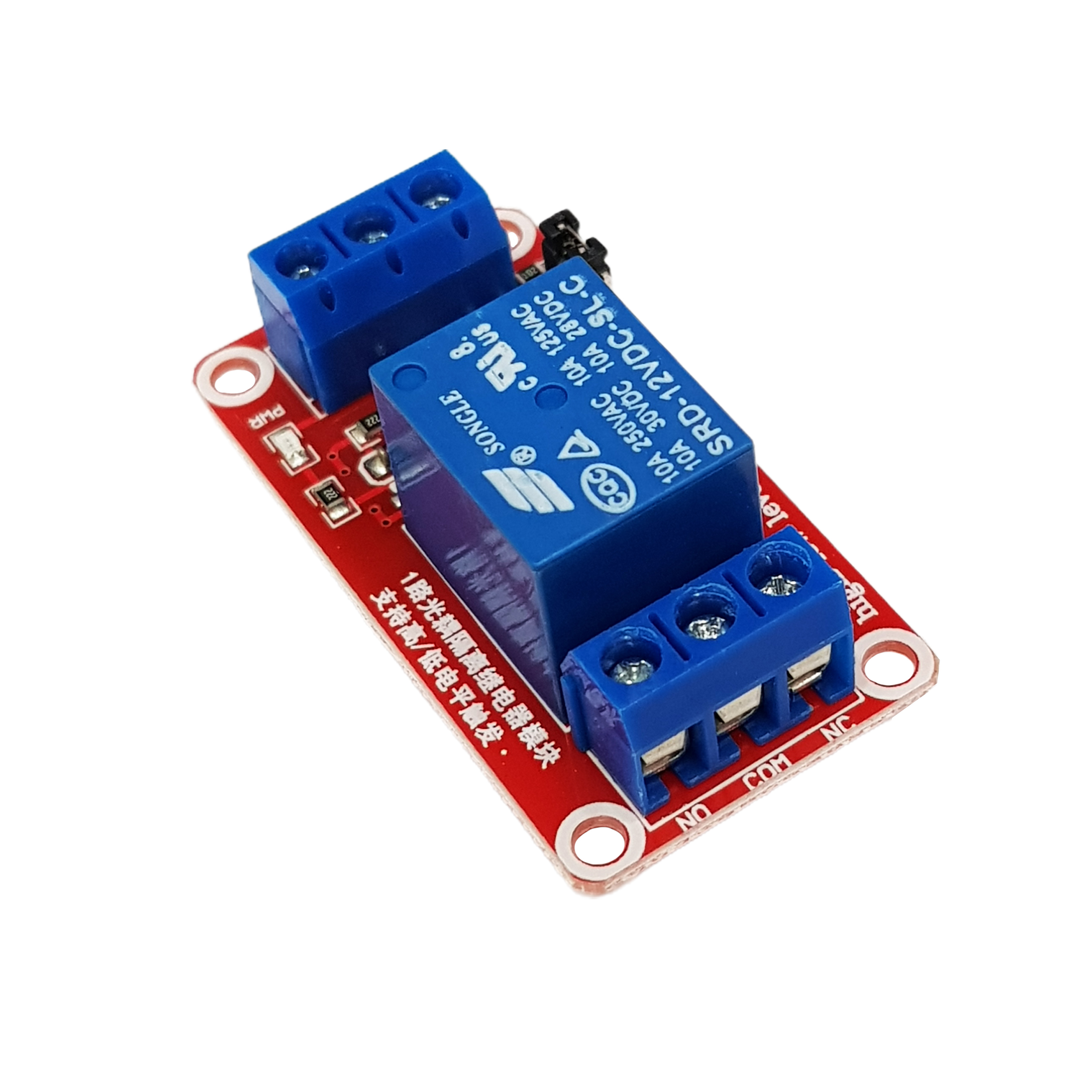 Module 1 Relay Với Opto Cách Ly Kích H/L (12VDC)