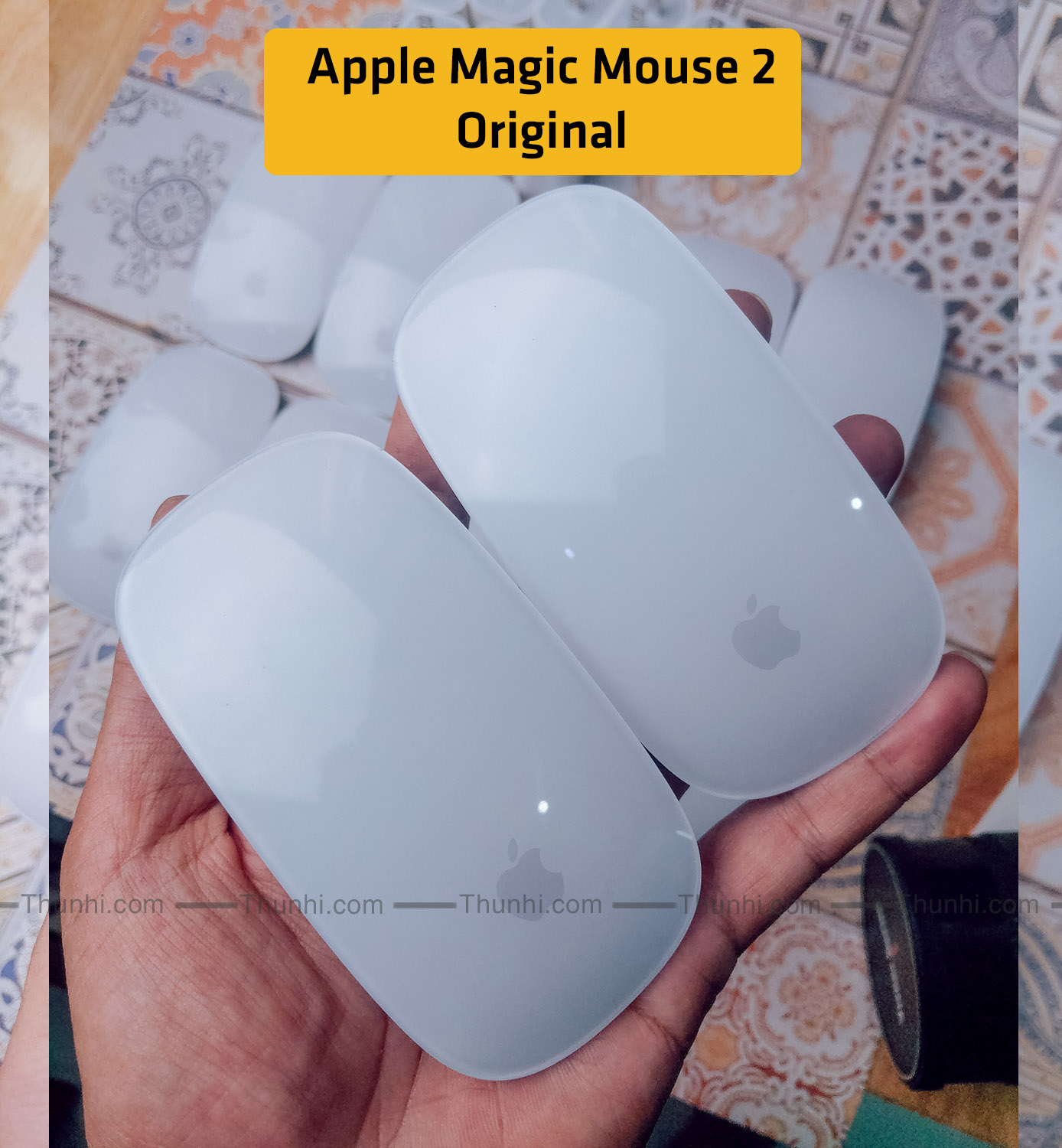 Chuột cho Macbook, chuột Bluetooth Magic Mouse 2 - A1657 (MLA02ZM/A) | Bảo hành 6 tháng