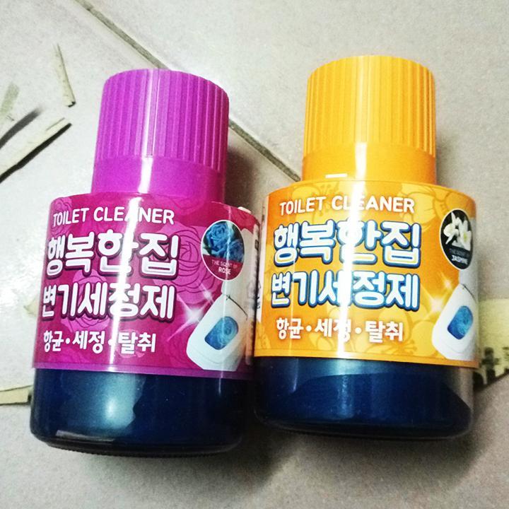 [HCM]Combo 4 lọ cốc thả bồn cầu Hàn Quốc hương Lavender
