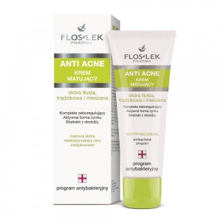 Kem kiểm soát dầu và điều tiết nhờn Floslek Anti Acne Mattifying Cream 50ml thumbnail