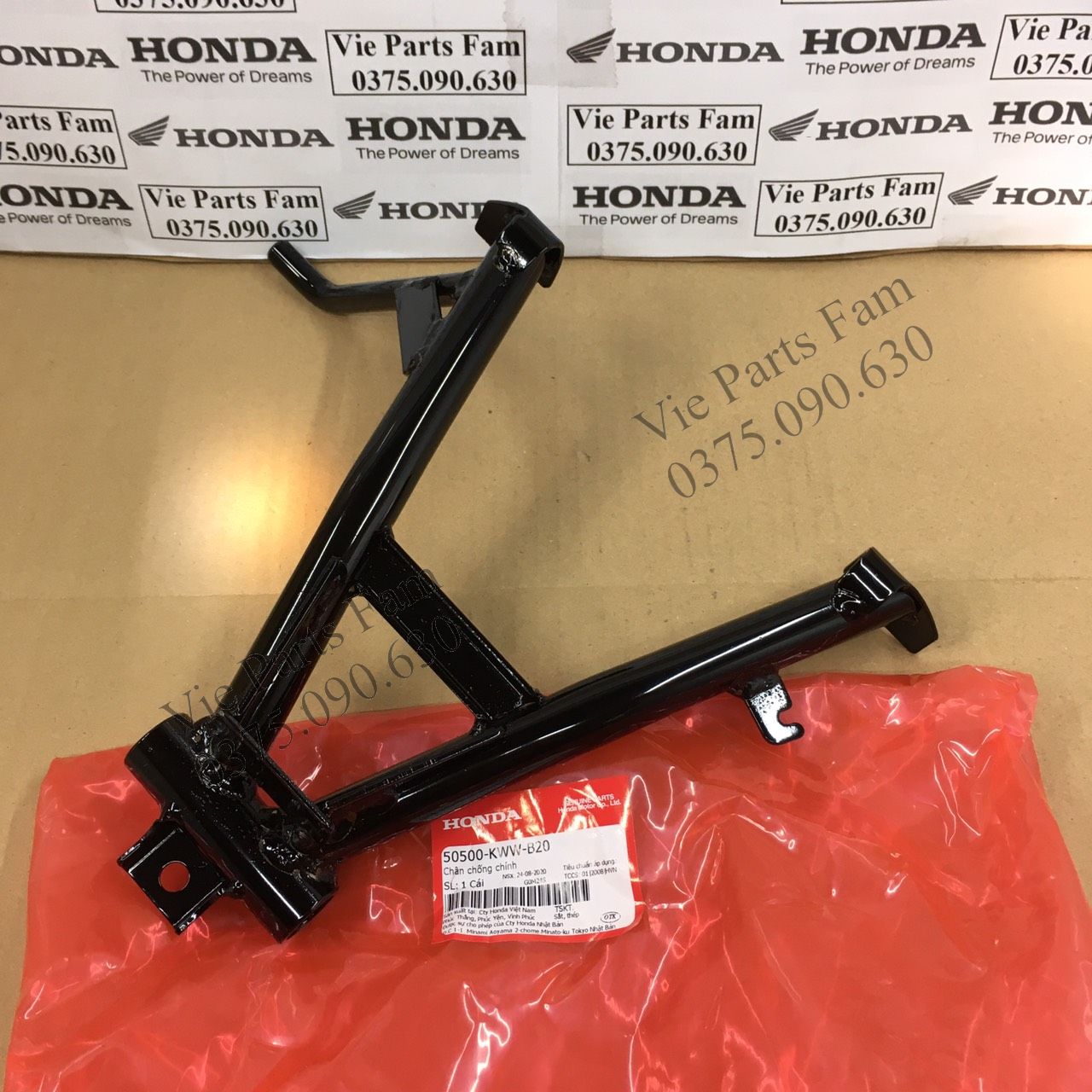 Chống đứng Wave S110, hàng din Honda mới 100%
