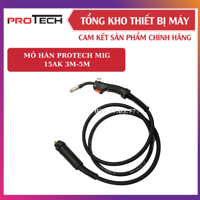 Dây hàn mig 15ak chất lượng cao dùng cho máy hàn mig đến 300a dài 3m - 5m